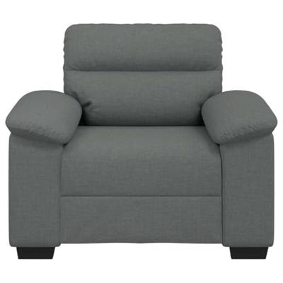 Fauteuil 60 cm stof donkergrijs Fauteuil 60 cm stof donkergrijs