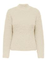 Only Onllulu Ls Rib Highneck Cc Knt Trui 4853091 Cloud Dancer - thumbnail