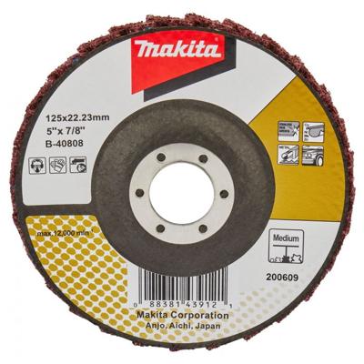Makita Accessoires Lamellen conditioneringschijf 125mm medium - B-40808 - B-40808