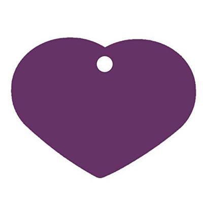Naamplaatje Imarc Heart Lila