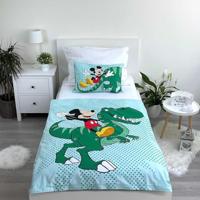 Mickey Mouse Peuterdekbedovertrek dinosaurus - 100 x 135 cm - Katoen - thumbnail