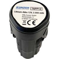 Kunzer 7APP12 Gereedschapsaccu 12 V 2 Ah Li-ion - thumbnail