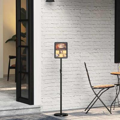 Beurs Displays Zwart 25 x 25 x 125 cm Aluminium