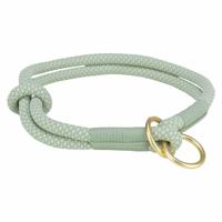 TRIXIE HALSBAND HOND SOFT HALF-SLIP SALIEGROEN / MINT 55X1 CM - thumbnail