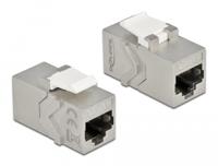 DeLOCK Keystone Module RJ45 jack to RJ45 jack Cat.6A - thumbnail