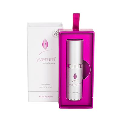 yverum HYALURON Eye and Lip serum, 15 ml gezichtsserum Vrouwen yverum HYALURON Eye and Lip serum, 15 ml gezichtsserum Vrouwen