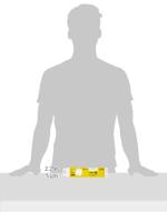 Stabila Waterpas, 70TM 1V1H libel, magneetstrip - 02190 - thumbnail