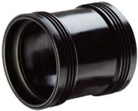 PP overschuifmof manchet - 75 mm - thumbnail