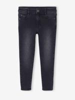 Slim fit jongensjeans Morphologik "waterless" heupomtrek MEDIUM zwart denim - thumbnail