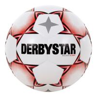 Derbystar Solaris Super Light Voetbal Maat 5 Wit Rood Zwart - thumbnail