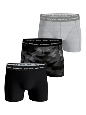 Ondergoed - 3-pack heren boxershort Black Beauty - Katoenen Heren onderbroeken