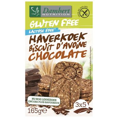 Damhert Gluten Free Haverkoekjes Chocolade Damhert Gluten Free Haverkoekjes Chocolade