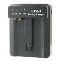 LP-E4 Battery Charger for Canon EOS 1DS Mark III / 1D Mark III 4 / Mark IV / LC-E4(Black) - thumbnail