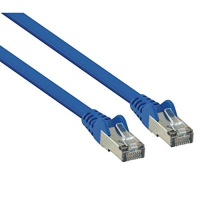 Valueline FTP CAT6 blauw plat 3m Valueline FTP CAT6 blauw plat 3m
