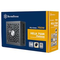 SilverStone hela 750r platinum modulaire 750 watt voeding (zwart, 4x pcie) - thumbnail