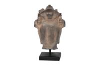 Decoratieve figuren Home ESPRIT Bruin Zwart Boeddha Orientaals 15 x 18 x 38 cm - thumbnail