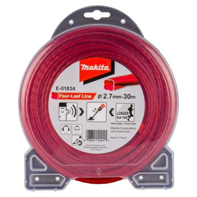 Makita Accessoires Maaidraad 2,7x30mtr rood - E-01834