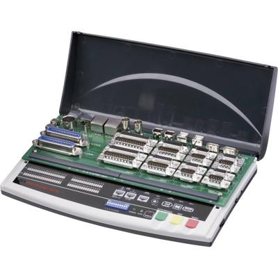VOLTCRAFT CT-7 CT-7 Kabeltester Geschikt voor: 9-, 15-, 25-polig SUB-D, 15-polig SUB-HD, Centronics, USB A + B, IEEE 1394, BNC, RJ-45, PS/2, 5-polig DIN,