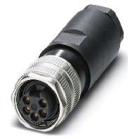 Phoenix Contact 1456284 Sensor/actuator connector, niet geassembleerd 7/8 Aantal polen (sensoren): 5 Bus, recht 1 stuk(s) - thumbnail