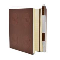 LEGO Notebook with Pen Brown - thumbnail