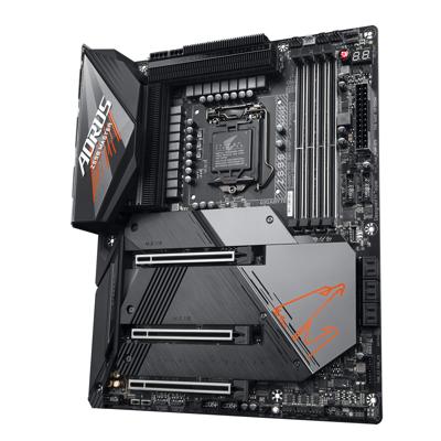 Gigabyte Z590 AORUS MASTER moederbord Intel Z590 Express LGA 1200 ATX Gigabyte Z590 AORUS MASTER moederbord Intel Z590 Express LGA 1200 ATX