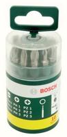 Bosch Accessories Promoline 2607019454 Bitset 10-delig Plat, Kruiskop Phillips, Kruiskop Pozidriv - thumbnail