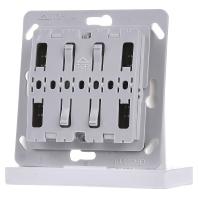 CTAA-02/04 Eaton xComfort 2-kanaals Wandtoets Grijs - thumbnail