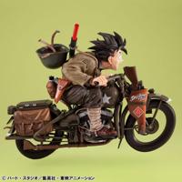 Dragonball Z 05 Desktop Real McCoy PVC Diorama Son Goku & Bike 18 cm - thumbnail