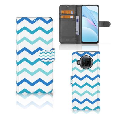 Xiaomi Mi 10T Lite | Telefoon Hoesje | Zigzag Blauw