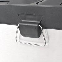 Pedaalemmer voor recycling 2x18 L roestvrij staal - thumbnail