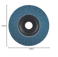 Makita Accessoires Lamellenschuurschijf 125mm Z120 - D-63812 D-63812 - thumbnail