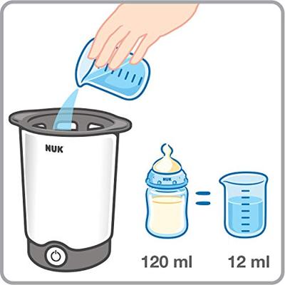 NUK Thermo Express Plus Flaschenwärmer Babyvoedsel verwarmer Wit, Zwart - thumbnail