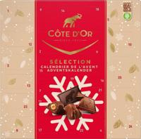 Côte d&apos;Or chocolade adventskalender, doos van 235 g - thumbnail
