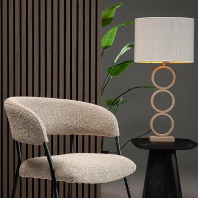 WallArt akupanelen 4 st akoestisch donkereiken