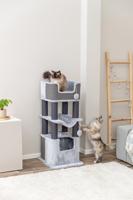 Trixie krabpaal lucano xxl lichtgrijs / donkergrijs - thumbnail