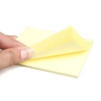 Post-It Notes, 100 vel, ft 76 x 102 mm, geel, pak van 12 blokken - thumbnail