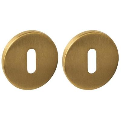 Intersteel Set van 2 sleutelrozettenTira rond messing mat Ø 52mm - 1314.102086