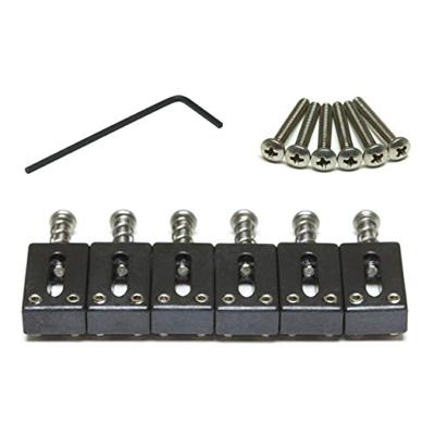 Graph Tech PS 8000 F0 String Saver Saddles 2 3/16" spacing Originele brugzadels voor ST/TE-gitaar (6 stuks)