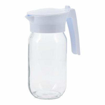 Kruik Excellent Houseware Wit Transparant Kristal 1 L Kruik Excellent Houseware Wit Transparant Kristal 1 L