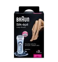 Braun LS5160 Silk-Epil 3in1 Lady Shaver Blauw - thumbnail