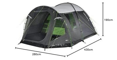 High Peak Santiago 5.0 tent