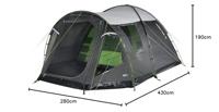 High Peak Santiago 5.0 tent - thumbnail