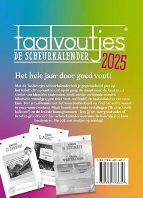 Taalvoutjes - de scheurkalender ** 2025