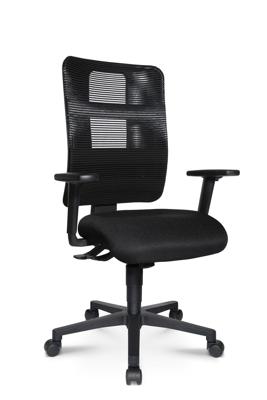 Topstar Bureaustoel Ergo Free Stretch Zwart Topstar Bureaustoel Ergo Free Stretch Zwart