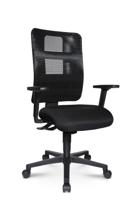 Topstar Bureaustoel Ergo Free Stretch Zwart - thumbnail