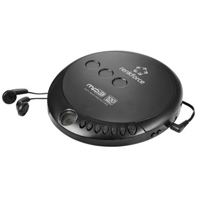 Renkforce RF-CDP-200 Discman CD, MP3 Zwart
