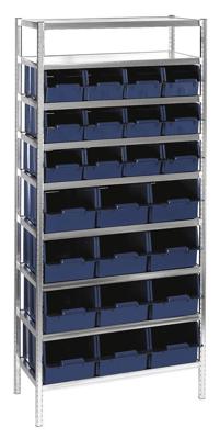 Raaco Rek met 12x bak 7-1600 12x bak 9-2800 gal/bl - 181181 - 181181