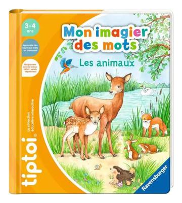 tiptoi Mijn Dierenwoordenboek, Interactief Boek, Elektronisch Educatief Spel, Zonder Scherm - 3 Jaar - 13099010, Ravensburger