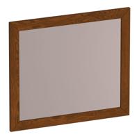 Brauer Citrine Spiegel - 80 cm - Rechthoekig - Lamellen - Eiken Bruin - thumbnail