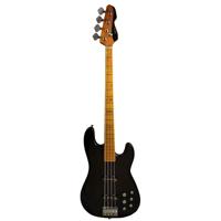 Markbass MB GV 4 Gloxy Val Black CR MP elektrische basgitaar met gigbag - thumbnail
